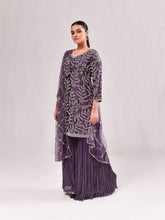 Cutdana Pleated Garara Suit Set